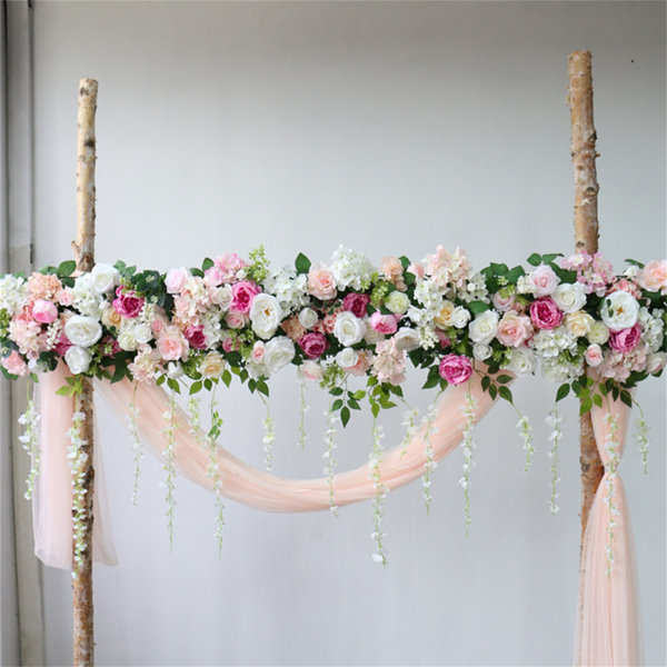 YINXIER 1M Artificial Flower Backdrop Wayfair